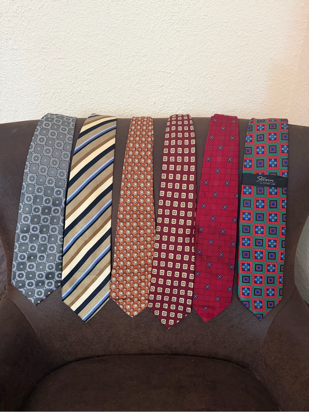 Assorted Men’s Neckties - Lot of 6